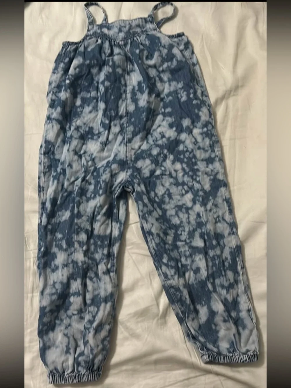 GAP Blue Tie-Dye Kids Romper